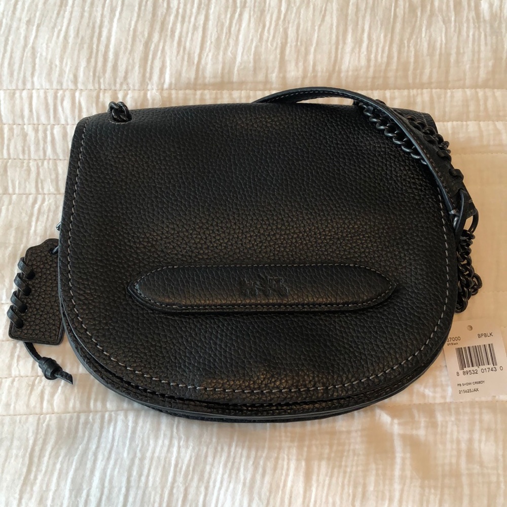 COACH Pebbled Leather Shadow Crossbody